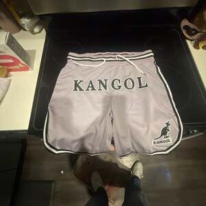 Kangol Men's Game Day Embroidered Logo Mesh Basketball Shorts - Lavender